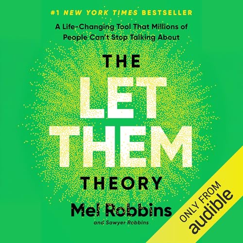 Cover of the audiobook 'The Let Them Theory' by Mel Robbins