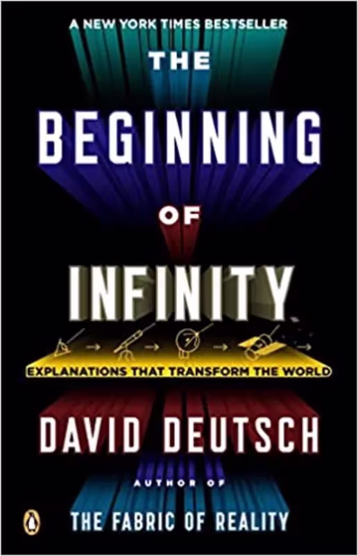 Cover of the audiobook 'The Beginning Of Infinity' by David Deutsch