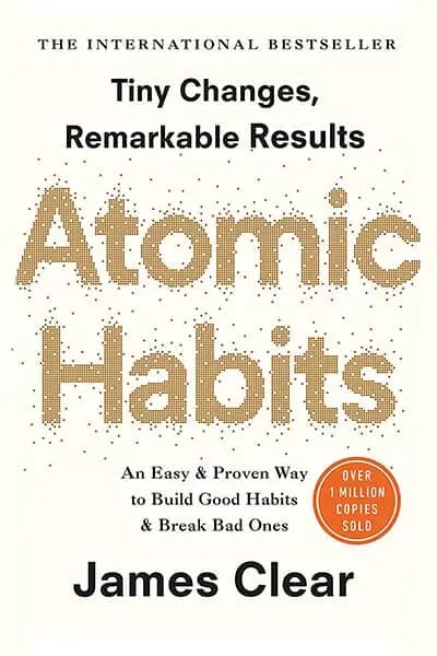 Cover of the audiobook 'Atomic Habits' by James Clear
