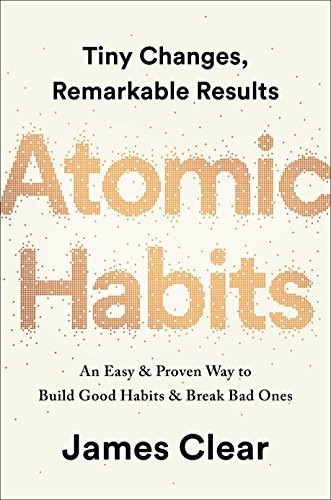 Cover of the audiobook 'Atomic Habits' by James Clear