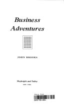 Cover of the audiobook 'Business Adventures' by John Brooks