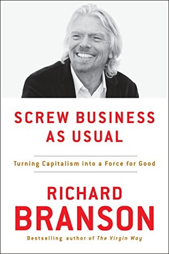 Cover of the audiobook 'Screw Business as Usual' by Richard Branson