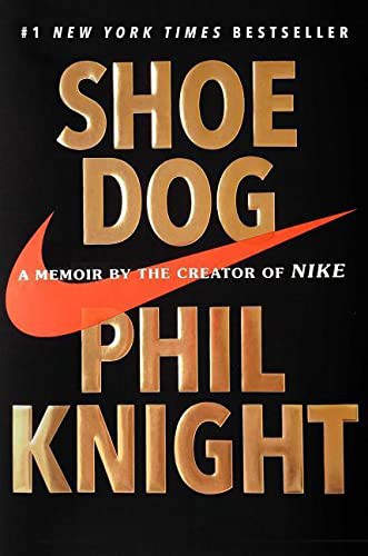 Cover of the audiobook 'Shoe Dog: A Memoir by the Creator of Nike' by Phil Knight
