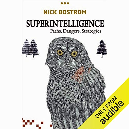 Cover of the audiobook 'Superintelligence' by Nick Bostrom