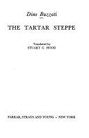 Cover of the audiobook 'The Tartar Steppe' by Dino Buzzati