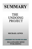 Cover of the audiobook 'The Undoing Project' by Michael Lewis