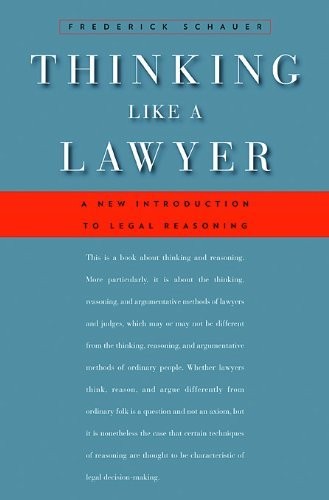 Thinking Like a Lawyer Cover