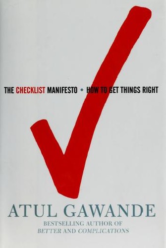 The Checklist Manifesto Cover